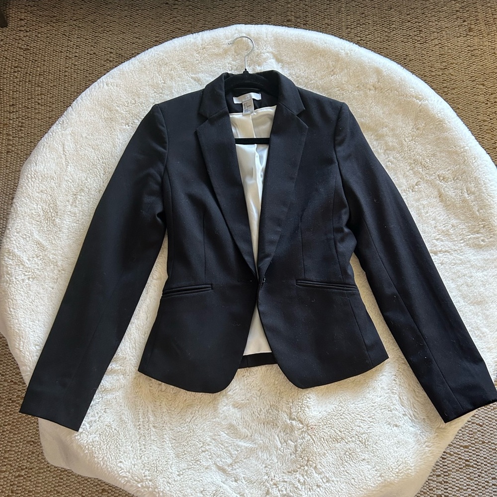 H&M Black blazer.